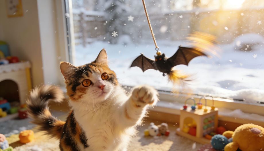 Hauskatze-mit-aufmerksamem_Praan